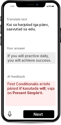 Inglise grammatika treener