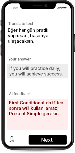 İngilizce dilbilgisi eğitmeni